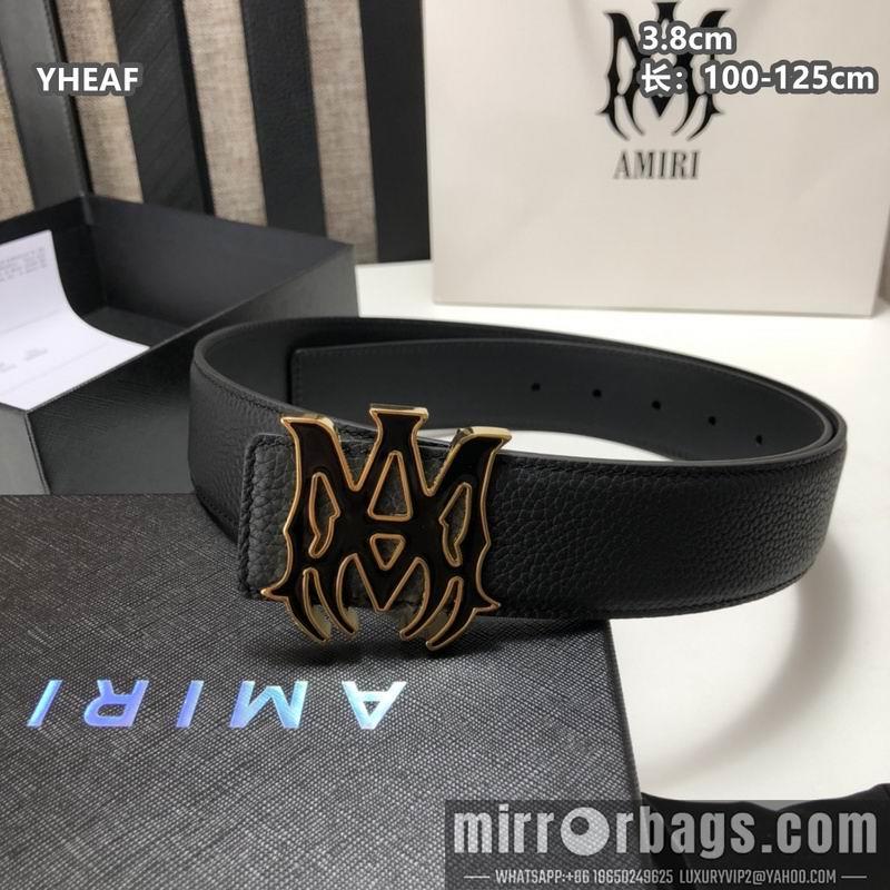 Replica Amiri belt 38mmX100-125cm 8L35