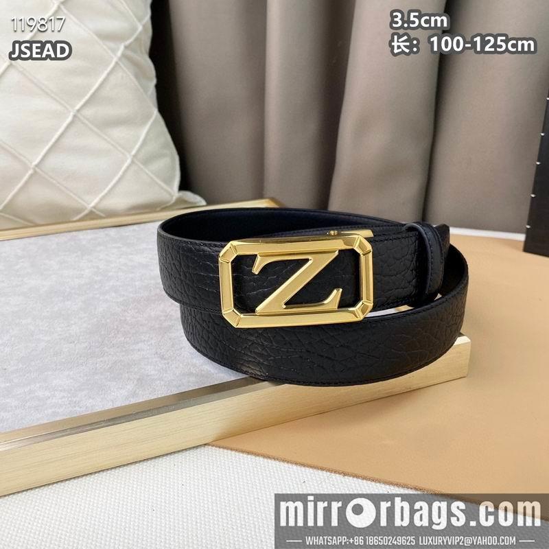 Replica Zegna belt 自动带35mmX100-125cm 8L040802