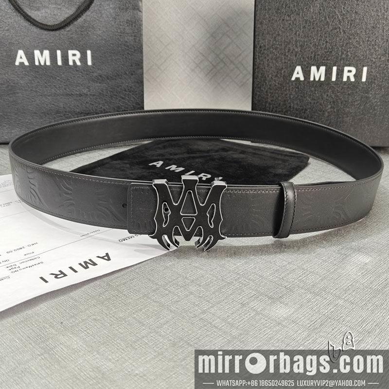 Replica Amiri belt 38mmX90-125cm lb04