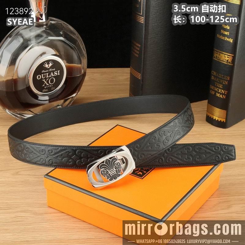 Replica Chrome Hearts belt 35mmX100-125cm 8L03