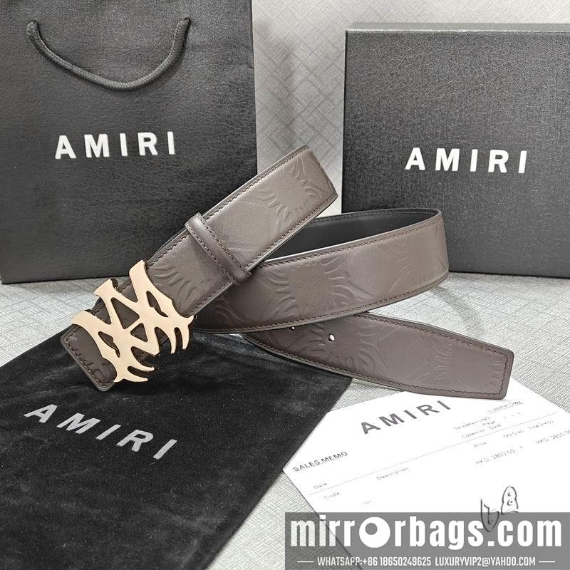 Replica Amiri belt 38mmX90-125cm lb01