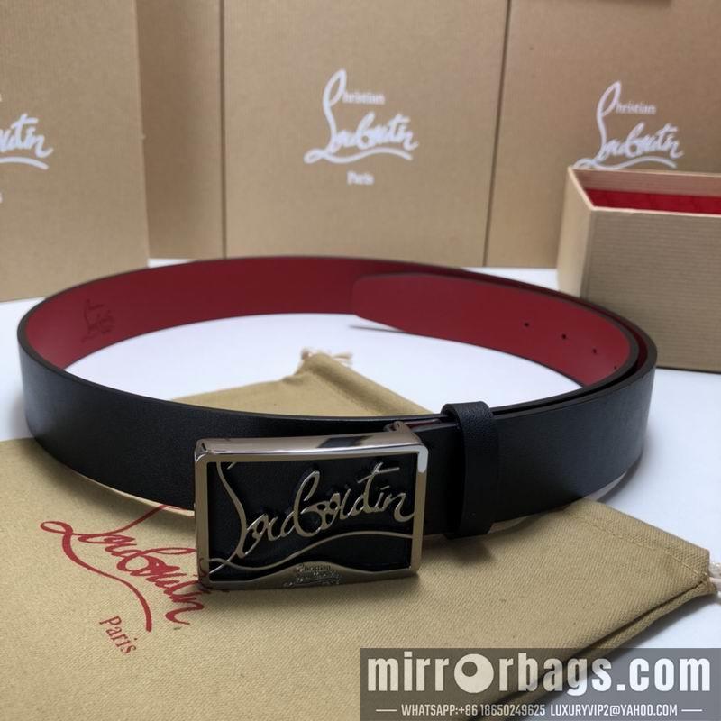 Replica Christian Louboutin belt 35mmX95-125cm 7D02