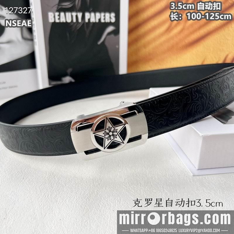 Replica Chrome Hearts belt 35mmX100-125cm 8L05