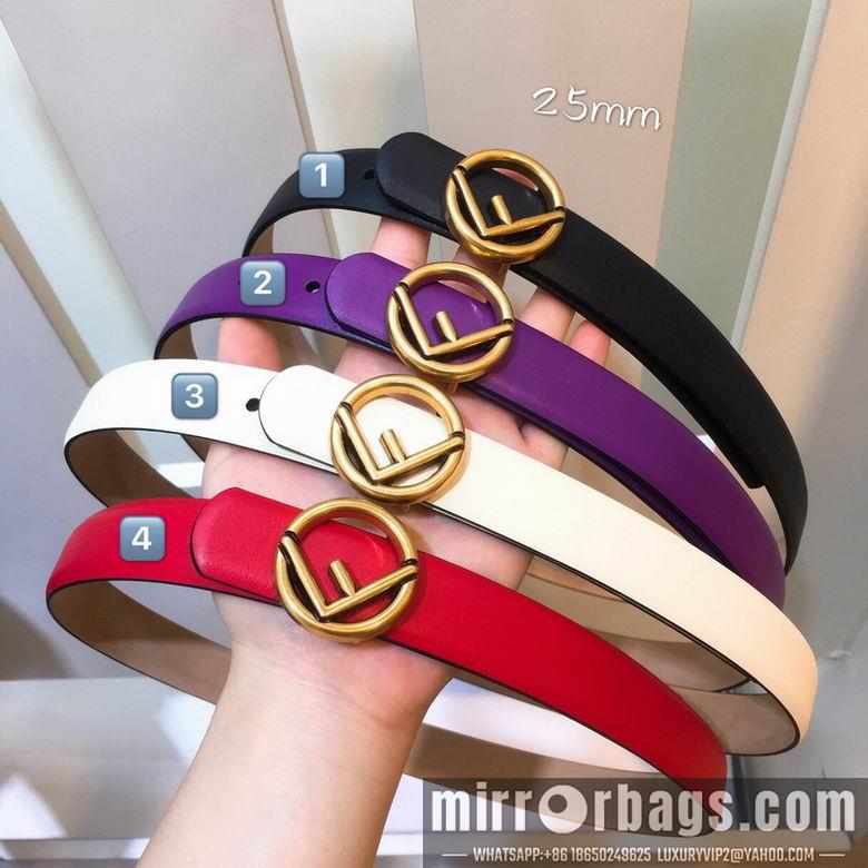 Replica Fendi Belt 25mmX95-110CM 7D0522