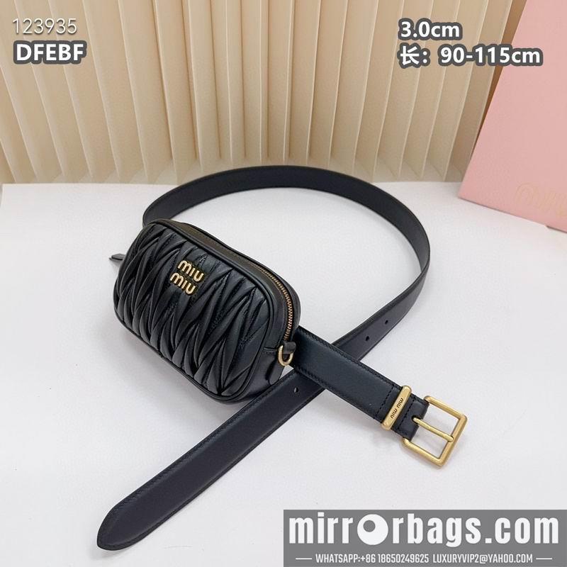 Replica Miumiu belt 30mmX90-115cm 8L03