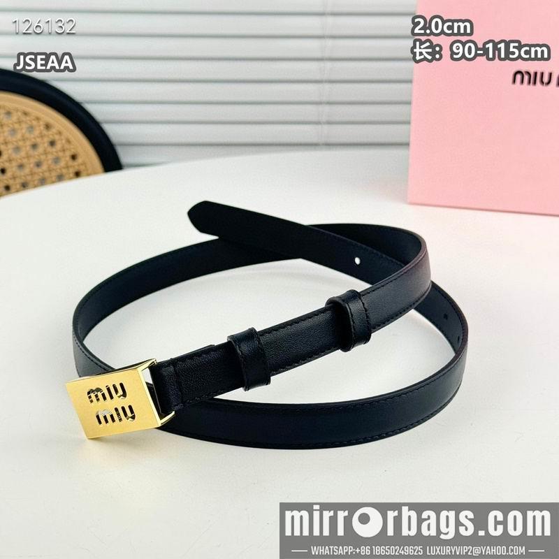Replica Miumiu belt 20mmX90-115cm 8L07