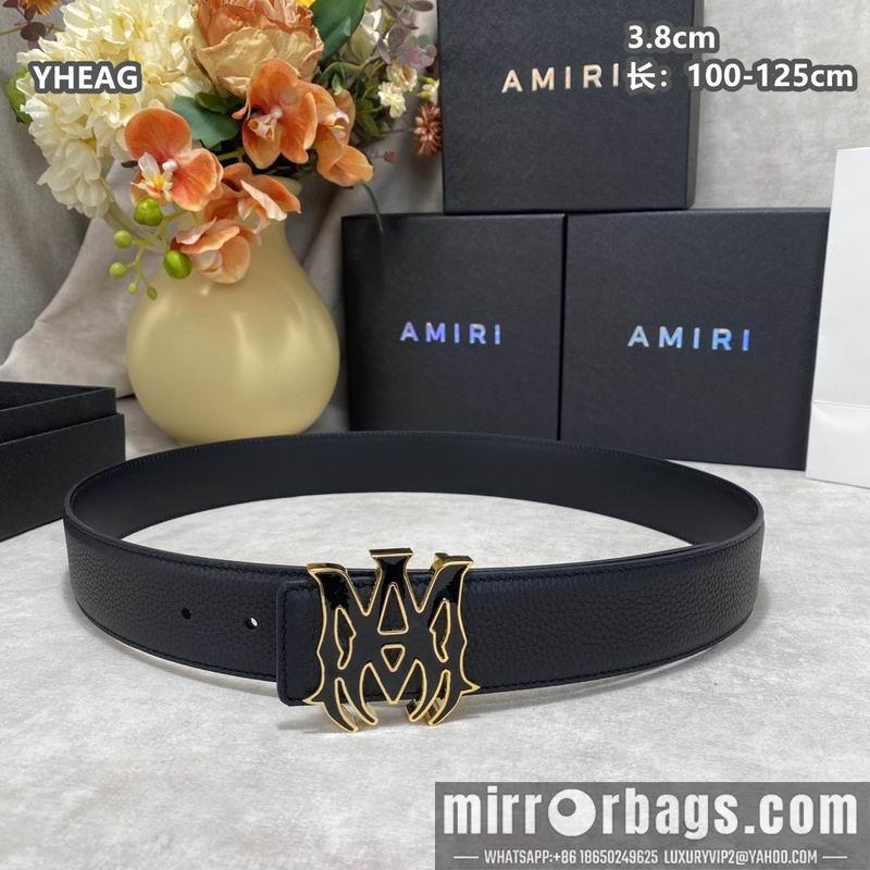Replica Amiri belt 38mmX100-125cm 8L26