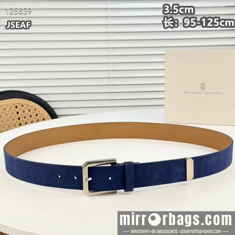 Replica Brunello Cucinelli belt 35mmX95-125cm 8L06