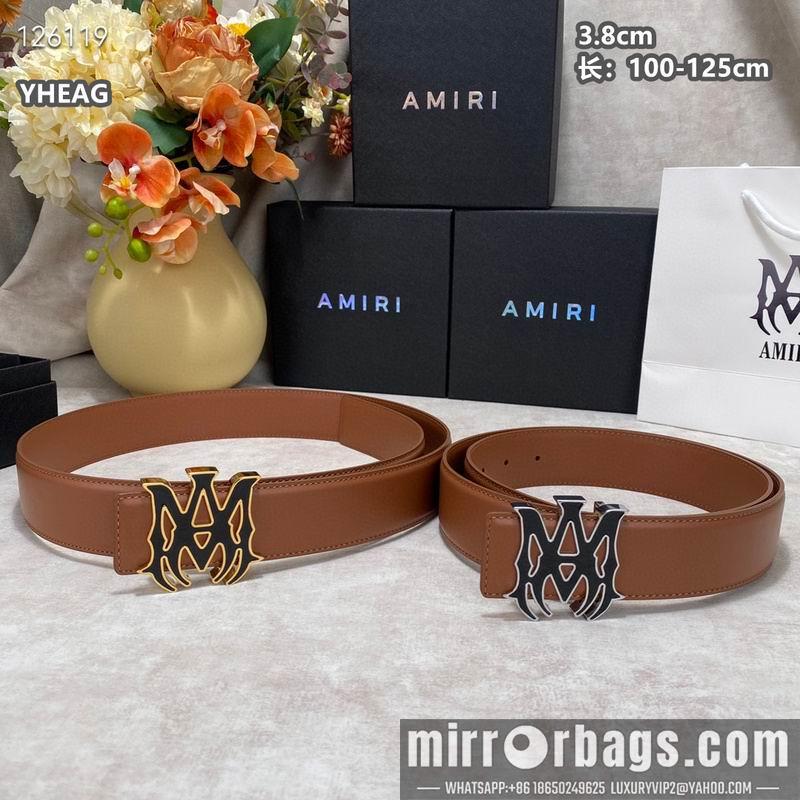 Replica Amiri belt 38mmX100-125cm 8L13