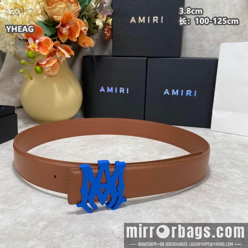 Replica Amiri belt 38mmX100-125cm 8L11