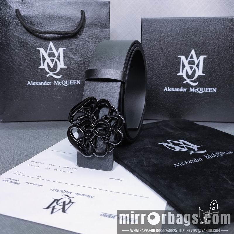 Replica McQueen belt 38mmX80-125cm lb071801
