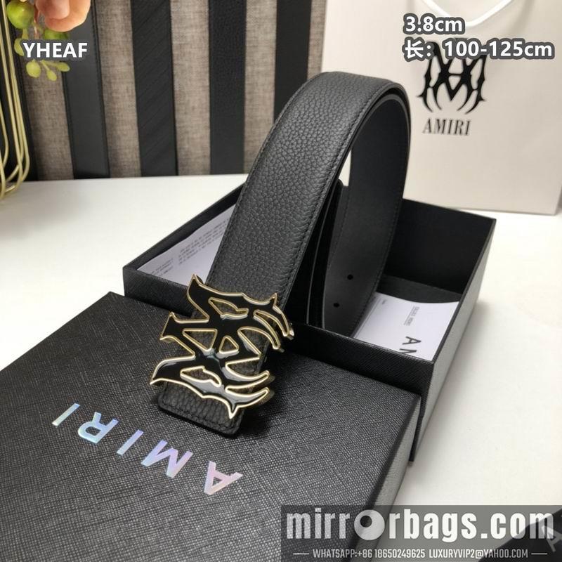 Replica Amiri belt 38mmX100-125cm 8L35