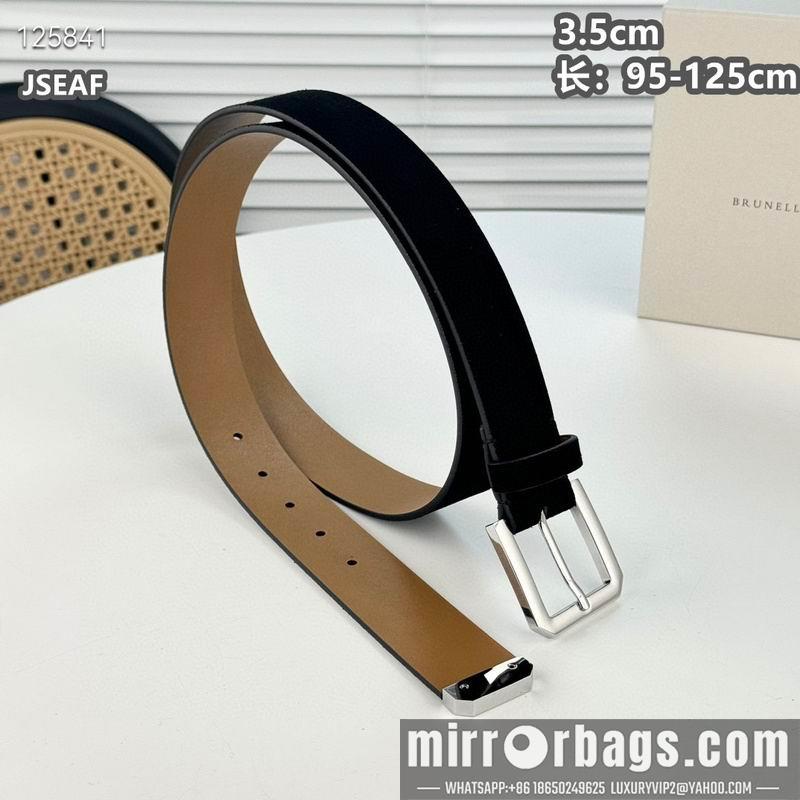 Replica Brunello Cucinelli belt 35mmX95-125cm 8L06