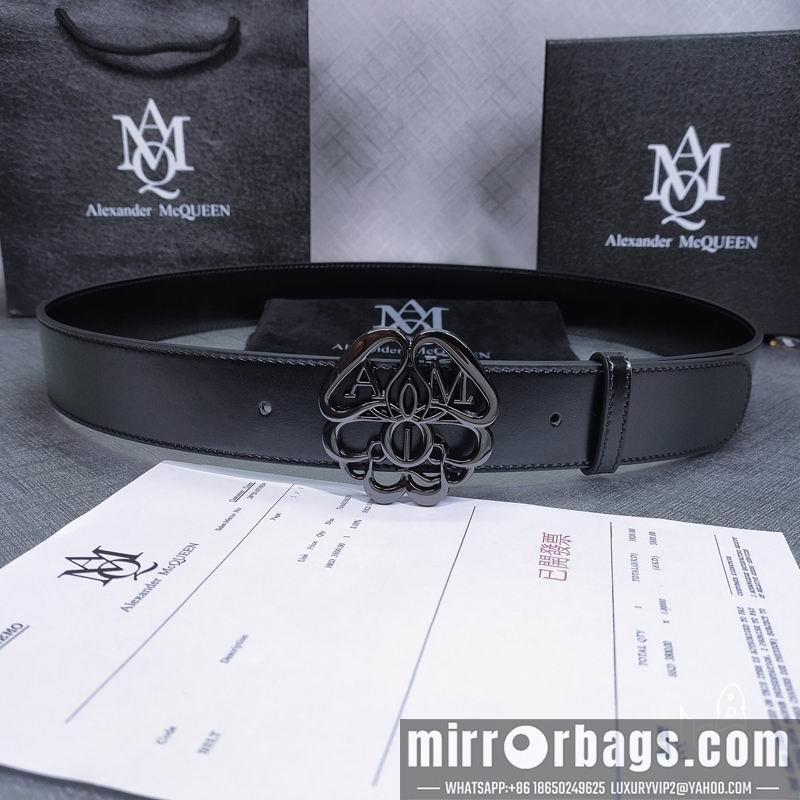 Replica McQueen belt 38mmX80-125cm lb071802