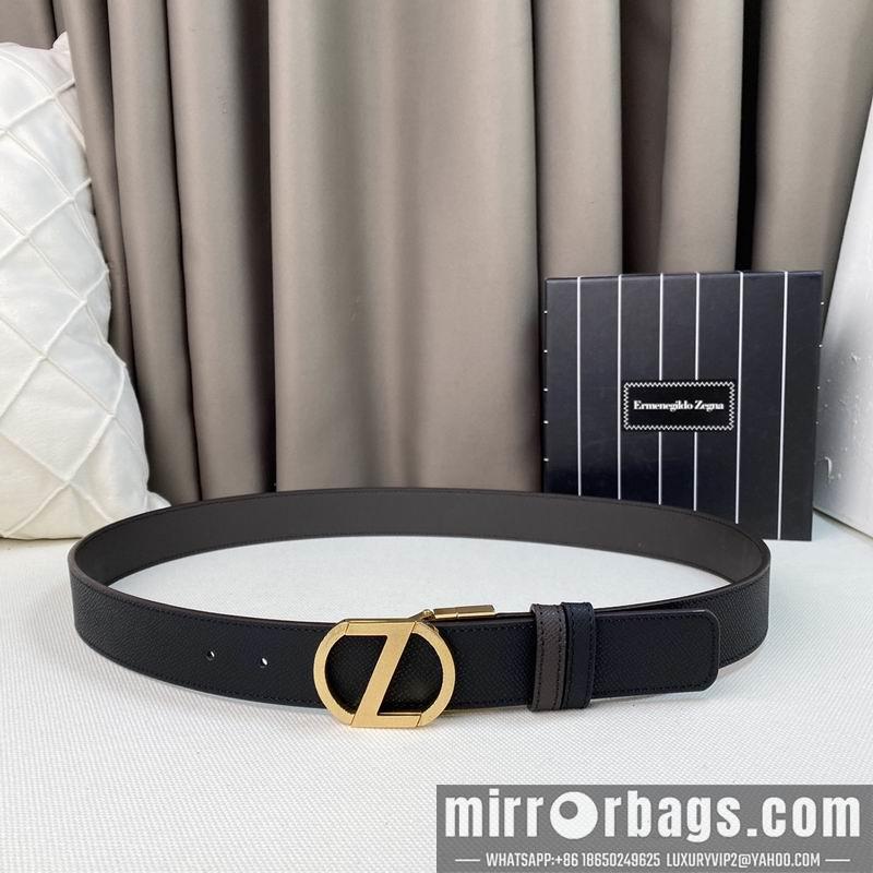 Replica Zegna belt 35mmX95-125cm 7D02