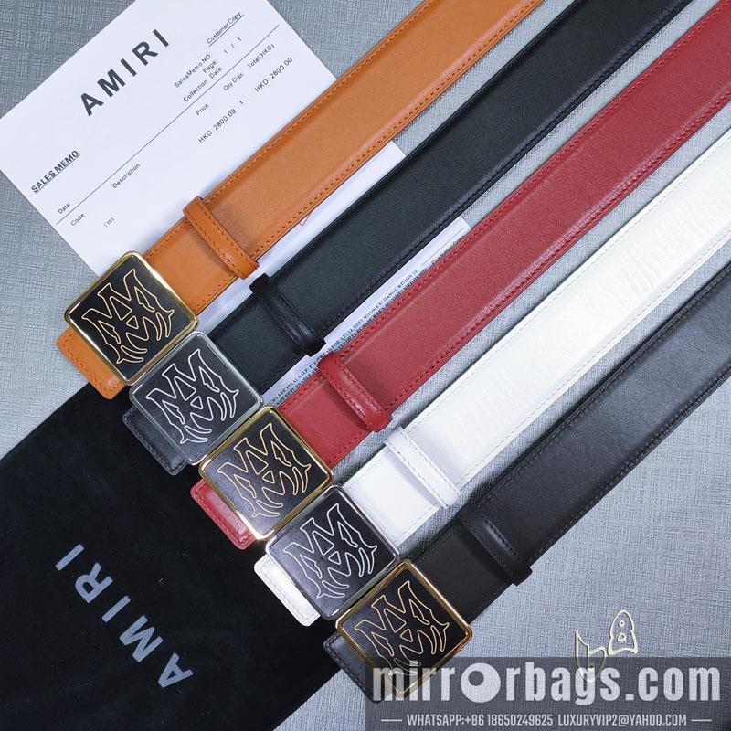 Replica Amiri belt 38mmX80-125cm lb061201