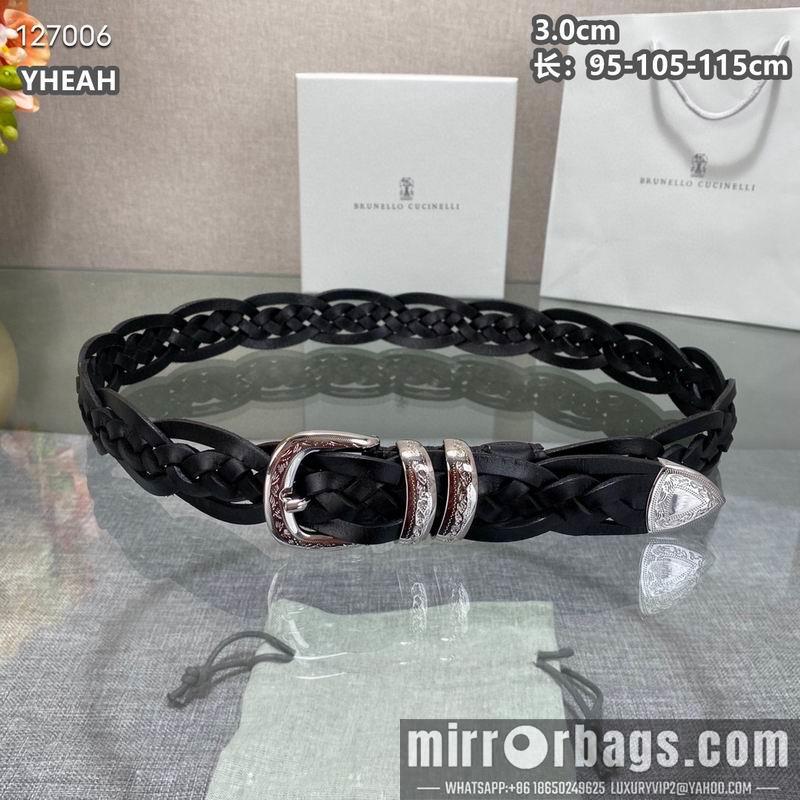 Replica Brunello Cucinelli belt 30mmX95-105-115cm 8L02