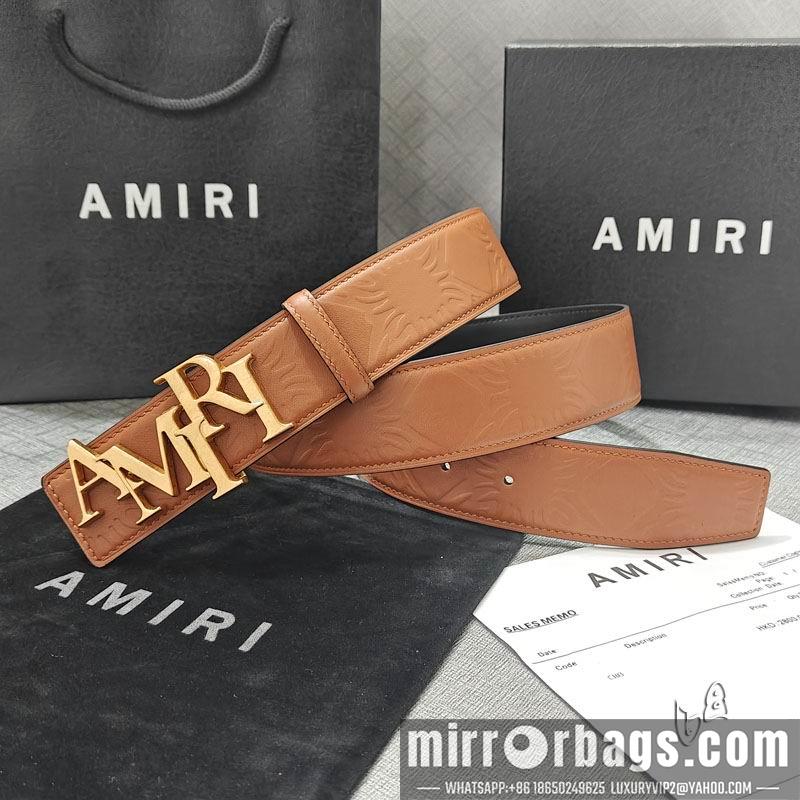 Replica Amiri belt 38mmX90-125cm lb03