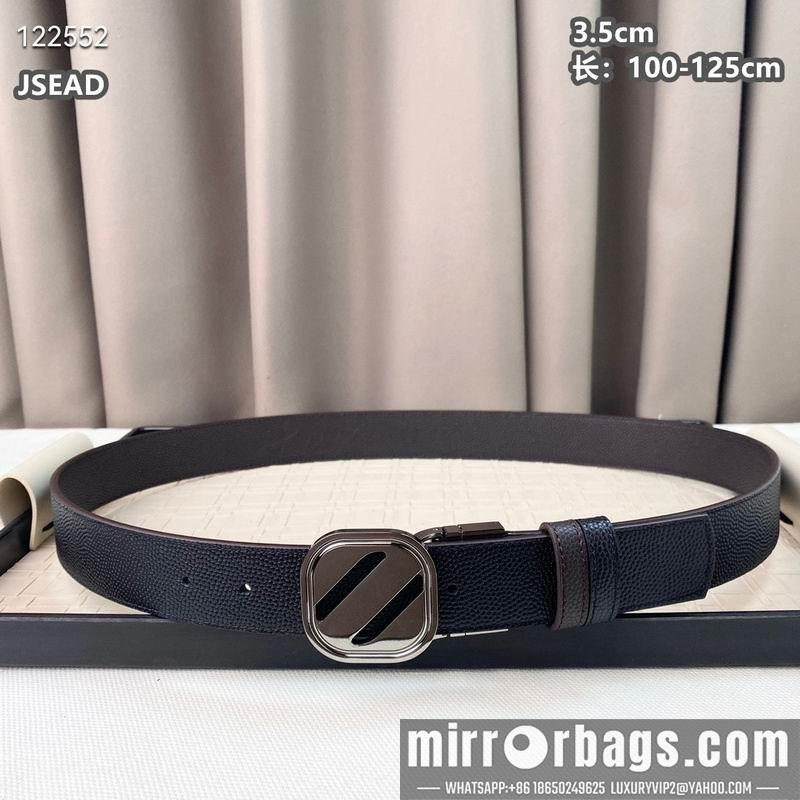 Replica Zegna belt 35mmX100-125cm 8L01