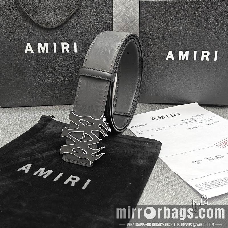 Replica Amiri belt 38mmX90-125cm lb04