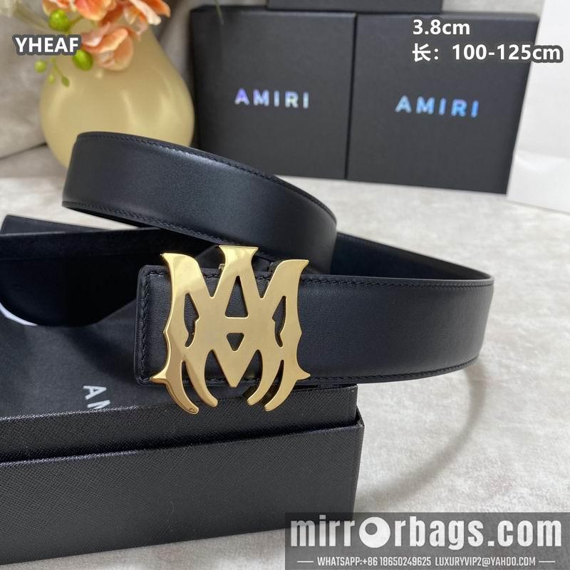 Replica Amiri belt 38mmX100-125cm 8L42