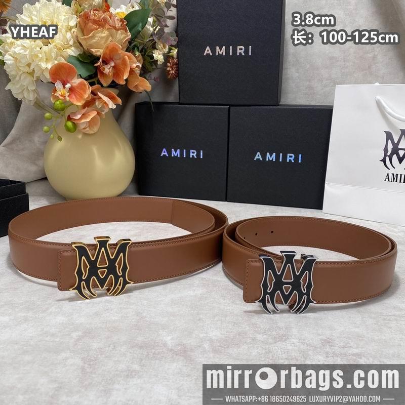 Replica Amiri belt 38mmX100-125cm 8L39