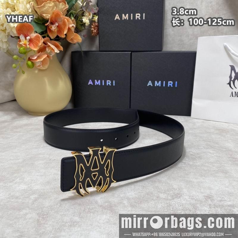Replica Amiri belt 38mmX100-125cm 8L36