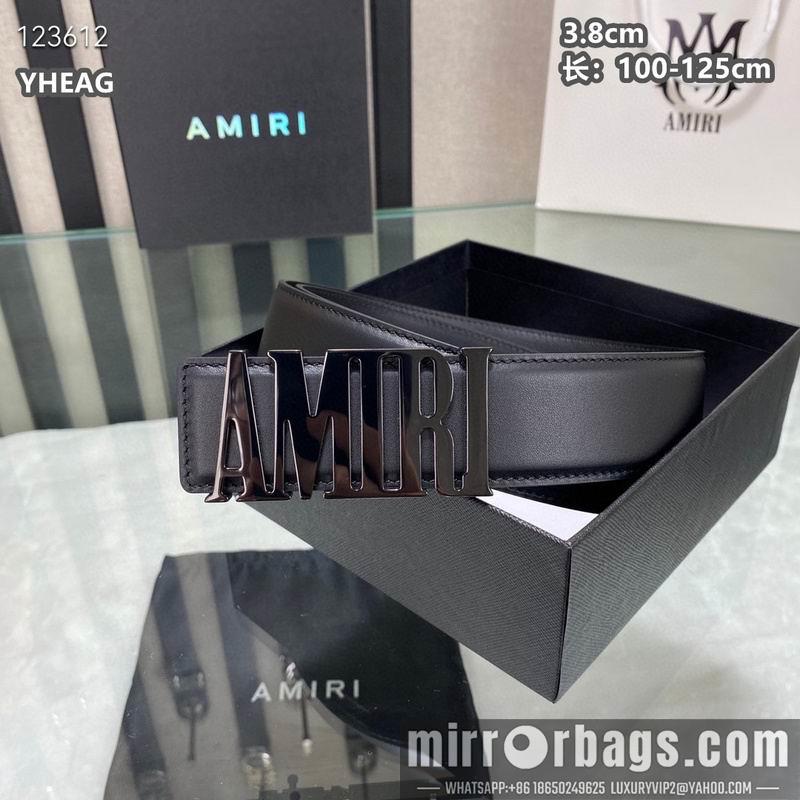 Replica Amiri belt 38mmX100-125cm 8L03