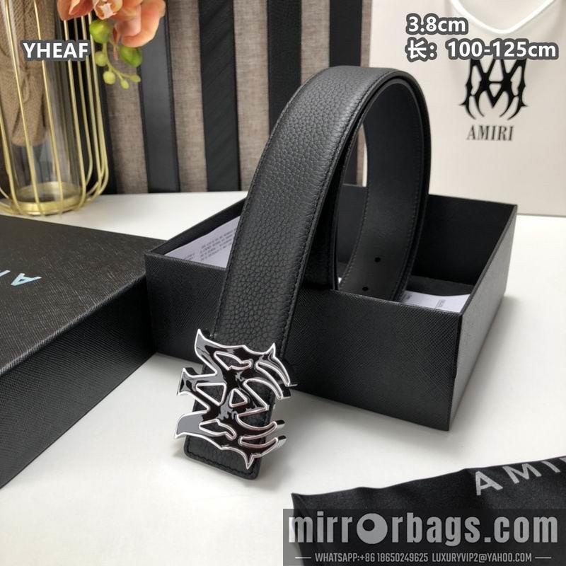 Replica Amiri belt 38mmX100-125cm 8L35