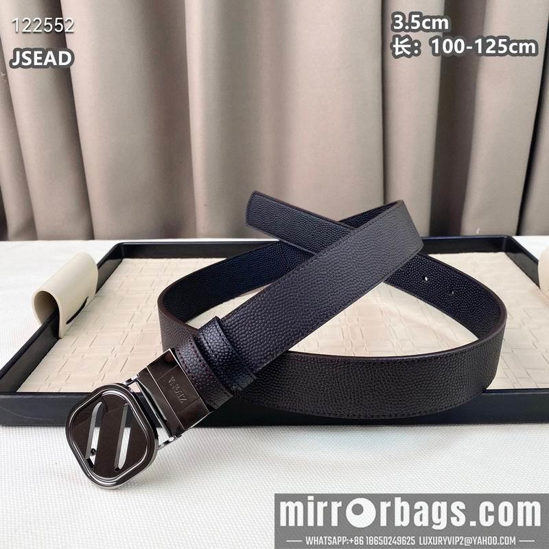 Replica Zegna belt 35mmX100-125cm 8L01
