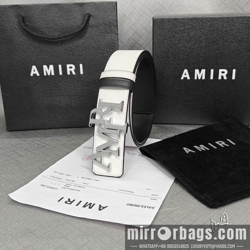 Replica Amiri belt 38mmX90-125cm lb072302