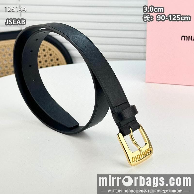 Replica Miumiu belt 30mmX90-125cm 8L04
