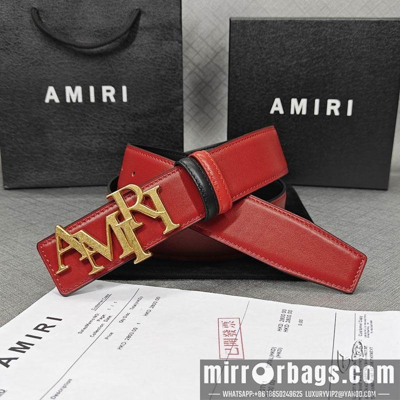 Replica Amiri belt 38mmX90-125cm lb080201