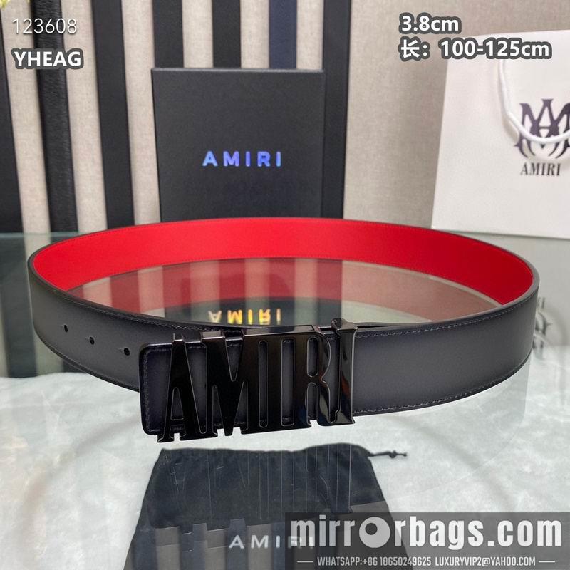 Replica Amiri belt 38mmX100-125cm 8L02