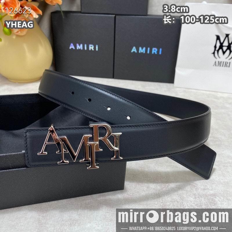Replica Amiri belt 38mmX100-125cm 8L21