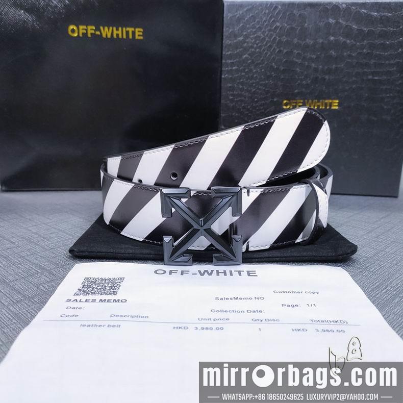 Replica Off White belt 38mmX80-125cm lb082802