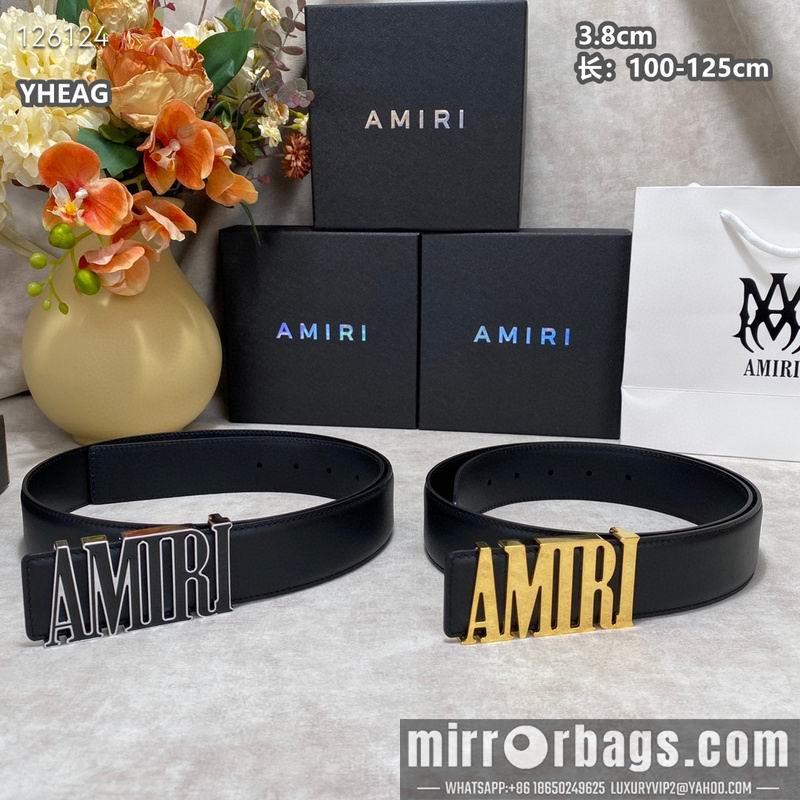 Replica Amiri belt 38mmX100-125cm 8L18