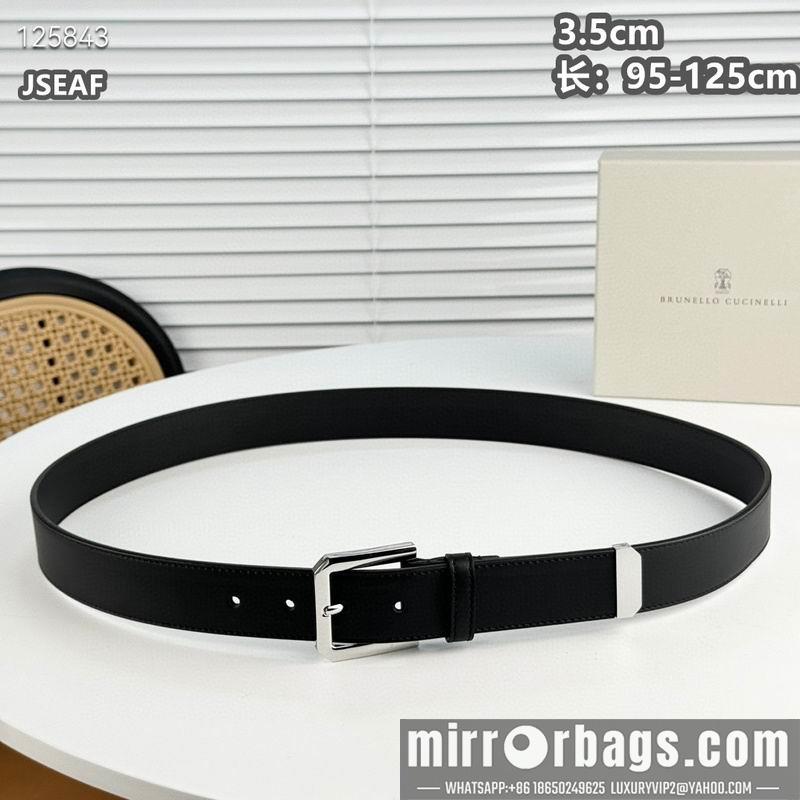 Replica Brunello Cucinelli belt 35mmX95-125cm 8L05