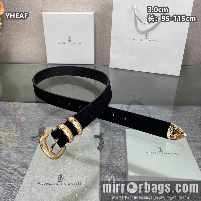 Replica Brunello Cucinelli belt 30mmX95-115cm 8L08