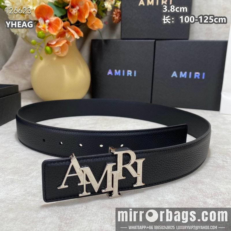 Replica Amiri belt 38mmX100-125cm 8L21