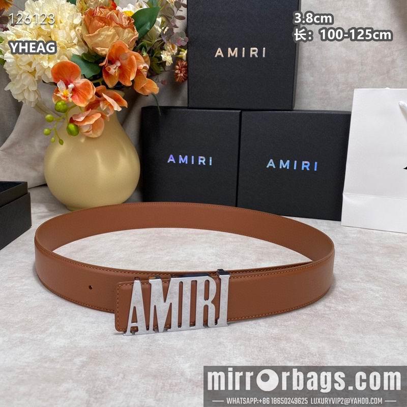 Replica Amiri belt 38mmX100-125cm 8L17