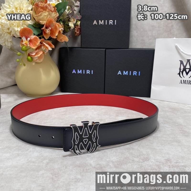 Replica Amiri belt 38mmX100-125cm 8L27