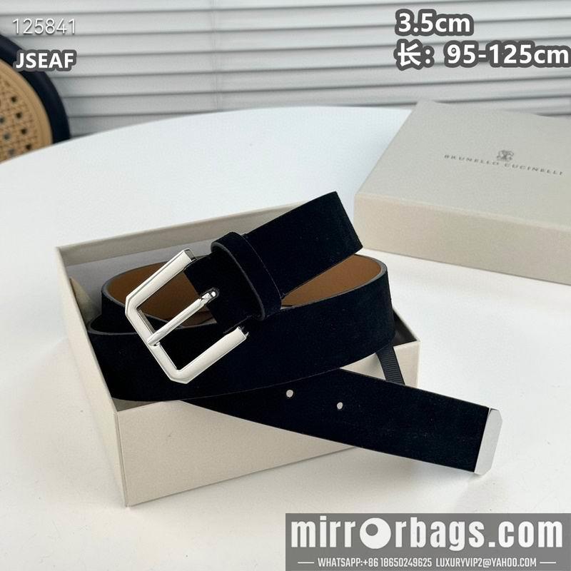 Replica Brunello Cucinelli belt 35mmX95-125cm 8L06