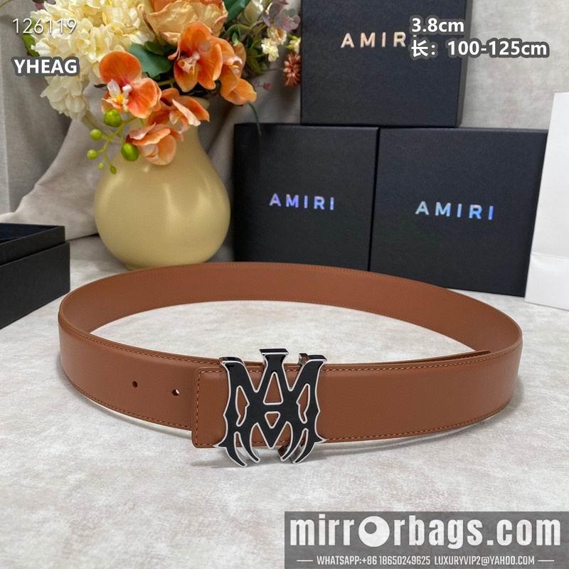 Replica Amiri belt 38mmX100-125cm 8L13