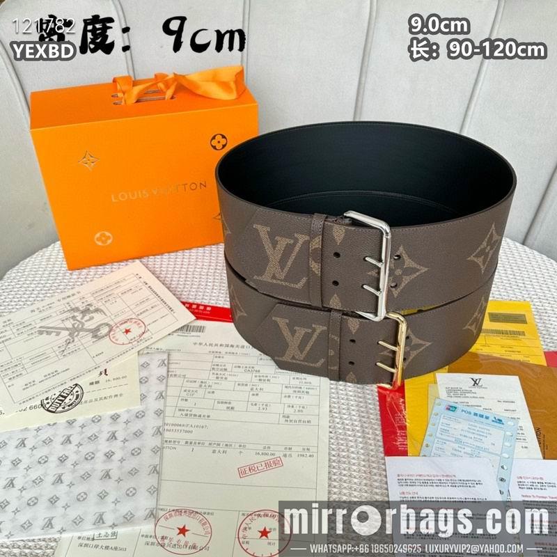 Replica LV belt 90mmX90-120cm 8L01