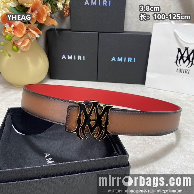 Replica Amiri belt 38mmX100-125cm 8L27