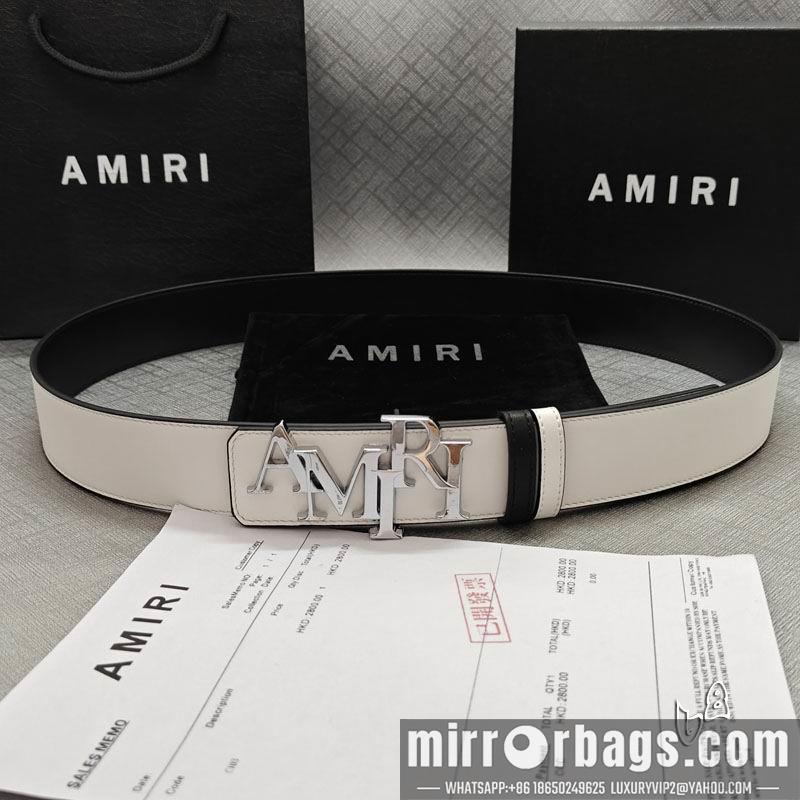 Replica Amiri belt 38mmX90-125cm lb072302