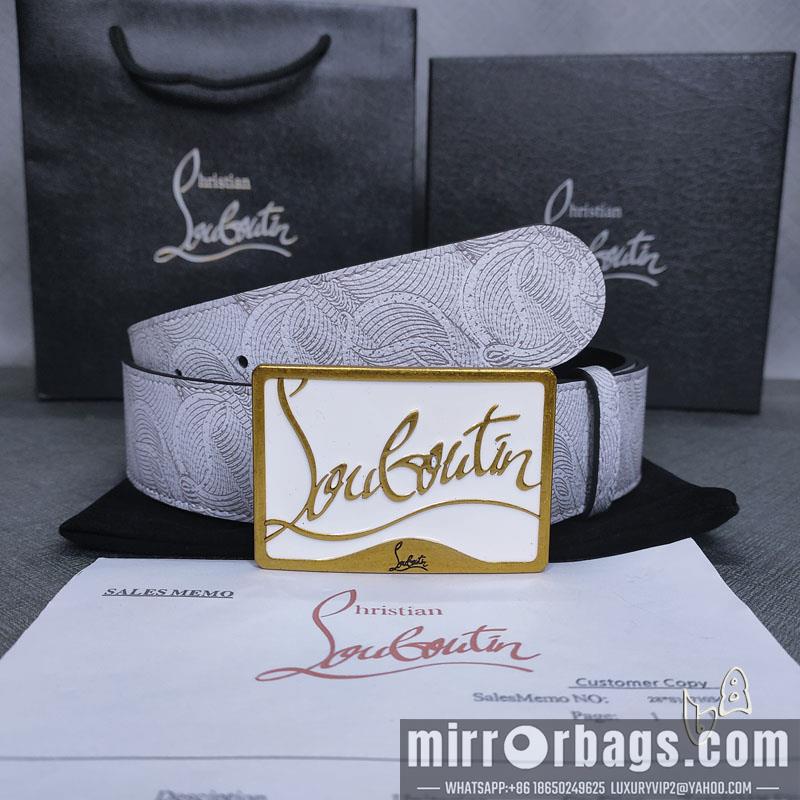 Replica Louboutin belt 38mm 80-125cm  lb061202