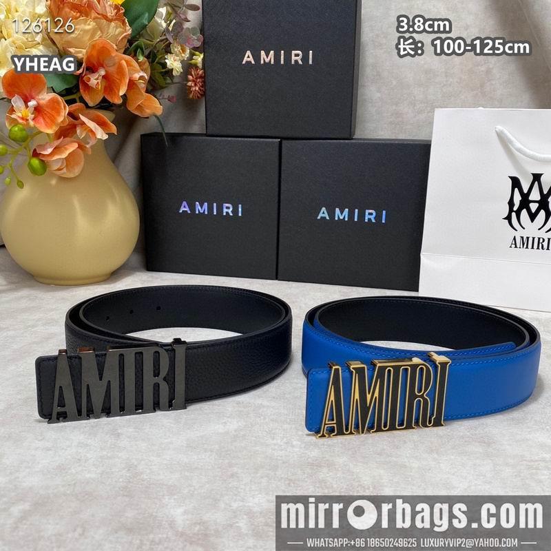 Replica Amiri belt 38mmX100-125cm 8L20