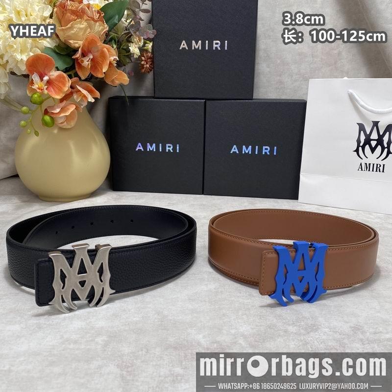 Replica Amiri belt 38mmX100-125cm 8L40